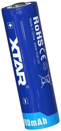 XTAR Akumulator 21700 Li-Ion 3,7V Xtar 4900mAh (1 szt.) z zabezpieczeniem
