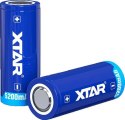 XTAR Akumulator 26650 Li-Ion 3,7V Xtar 5200mAh (1 szt.) z zabezpieczeniem