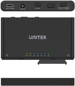 UNITEK Unitek S1222A Mostek / stacja klonująca dyski SATA i M.2
