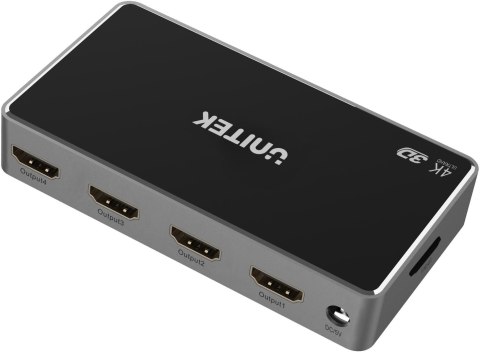UNITEK Unitek V1109A Rozgałęźnik sygnału HDMI 1.4b 1 IN-4 OUT 4K