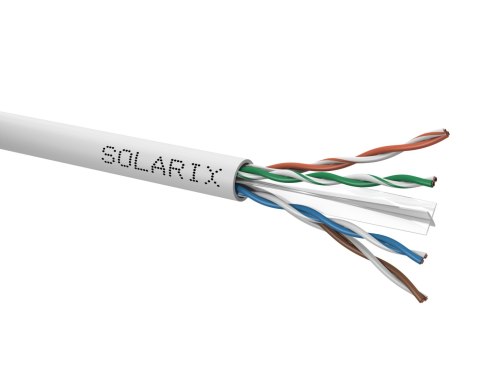SOLARIX KABEL SKRĘTKA SOLARIX CAT.6 U/UTP PVC karton 305m