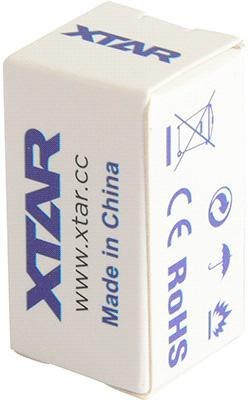 XTAR Akumulatorek 16340 / R-CR123 3,7V Xtar 650mAh (1 szt.) z zabezpieczeniem