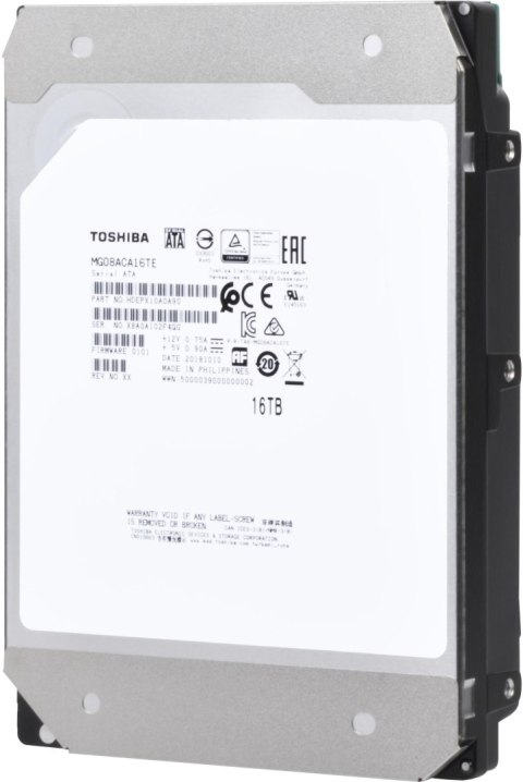 TOSHIBA Dysk HDD Toshiba Enterprise MG Series 16TB MG09ACA16TE