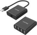 UNITEK Unitek Y-2516 przedłużacz USB 2.0 po skrętce 4xUSB