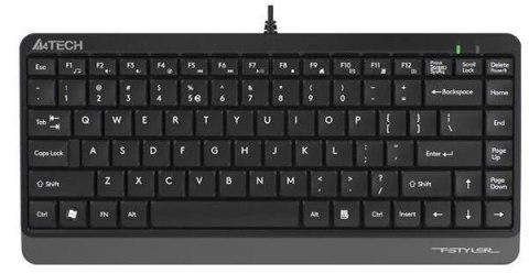 A4TECH Klawiatura komputerowa A4tech Fstyler FK11 szary