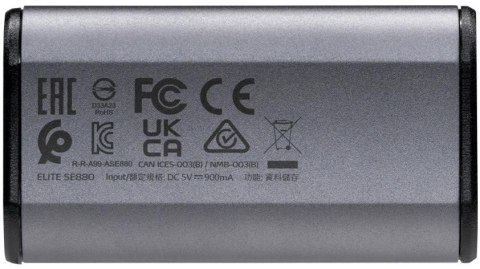 ADATA Adata Dysk zewnętrzny SSD SE880 1TB USB3.2A/C Gen2x2 Szary