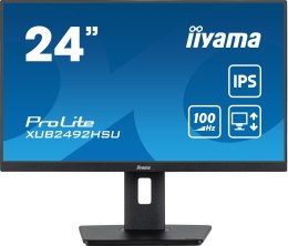 IIYAMA Monitor LED IIYAMA XUB2492HSU-B6 24 cale IPS HDMI DP USB 0,4ms 100Hz