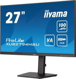 IIYAMA Monitor LED IIYAMA XUB2794HSU-B6 27 cali VA 100Hz 1ms HAS Pivot
