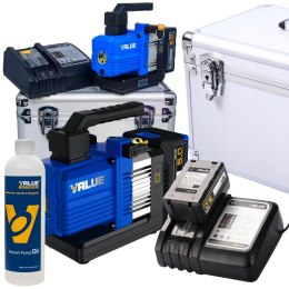 VALUE Pompa próżniowa akumulatorowa Value VRP-2DLi 56L