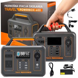 VOLT POLSKA Przenośna stacja zasilania Volt Polska TRAVEL POWERBOX OPTI 600
