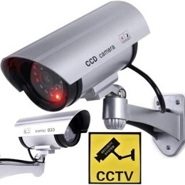 OEM Atrapa kamery tubowej srebrna AT-1B-S