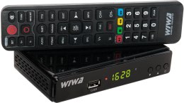 WIWA Zestaw Tuner DVB-T/T2 WIWA H.265 + Antena WiFi USB