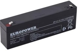 EUROPOWER Akumulator AGM EUROPOWER serii EP 12V 2.3Ah (Żywotność 6-9 lat)