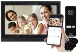 REVIZOOM Wideodomofon REVIZOOM RM-T402HD BLACK/RC-411HD-C