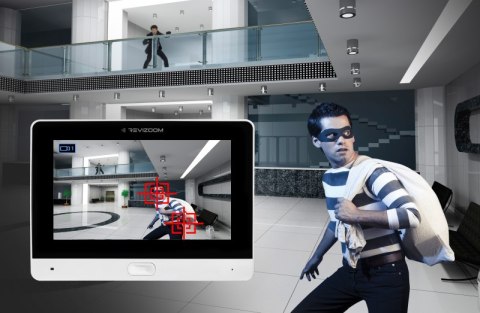 REVIZOOM Wideodomofon REVIZOOM RM-T402HD BLACK/RC-411HD-C