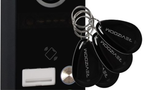 REVIZOOM Wideodomofon REVIZOOM RM-T402HD BLACK/RC-411HD-C