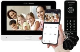 REVIZOOM Wideodomofon REVIZOOM RM-T471HD WHITE/RC-411HD-CK