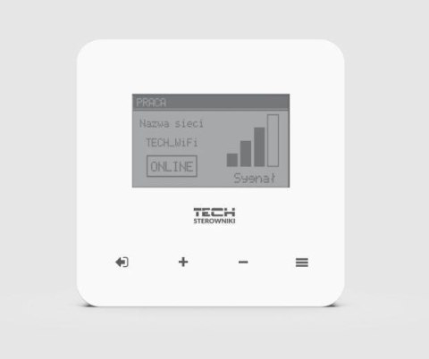 TECH STEROWNIKI Bezprzewodowy extender biały EX-01 Tech Sterowniki