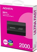 ADATA Dysk SSD Adata SD810 External 2TB USB3.2 czarny