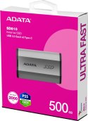 ADATA Dysk SSD Adata SD810 External 500GB USB3.2 srebrny