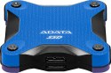 ADATA Dysk Zewnętrzny SSD Adata SD620 1TB niebieski
