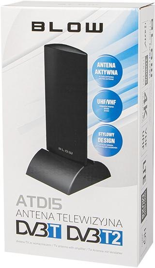 BLOW Antena DVB-T panelowa BLOW ATD15 aktywna wewnętrzna