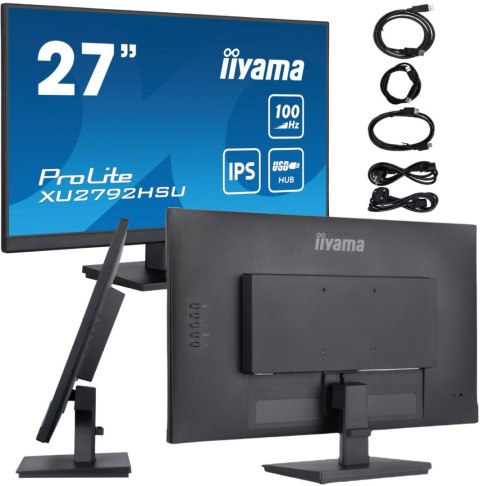 IIYAMA Monitor LED IIYAMA XU2792HSU-B6 27 cali Ultra Slim IPS USB