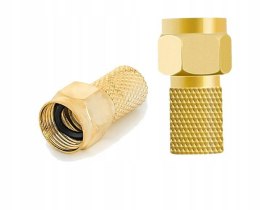 SPACETRONIK Wtyk typu F Big Nut 6,8/22mm Spacetronik - 1 szt.