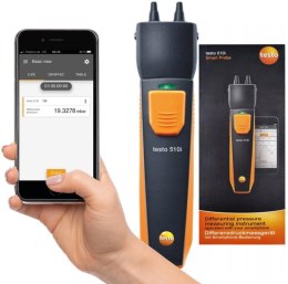 TESTO Manometr różnicowy Testo 510i SmartSonda