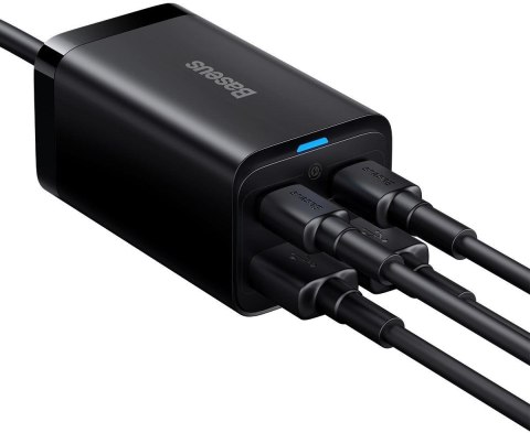 BASEUS ŁADOWARKA SIECIOWA Baseus GaN 3 Pro Desktop Charger CCGP040101 65W 2x USB-A 2x USB-C PD 3.0 QC 4.0