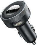 BASEUS TRANSMITER FM ŁADOWARKA SAMOCHODOWA Baseus Enjoy CCLH-01 3.4A 2x USB-A JACK 3.5MM BT 5.0