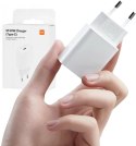 XIAOMI Ładowarka USB Xiaomi Mi 20W charger (Type-C)