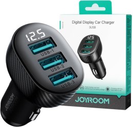 JOYROOM Ładowarka samochodowa Joyroom JR-CCD03 17W 3.4A 3x USB-A