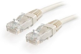 LANBERG PATCHCORD KAT5E UTP 0,25M SZARY