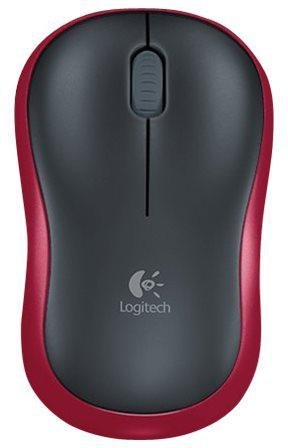LOGITECH Mysz bezprzewodowa Logitech M185 Wireless Mouse czerwony