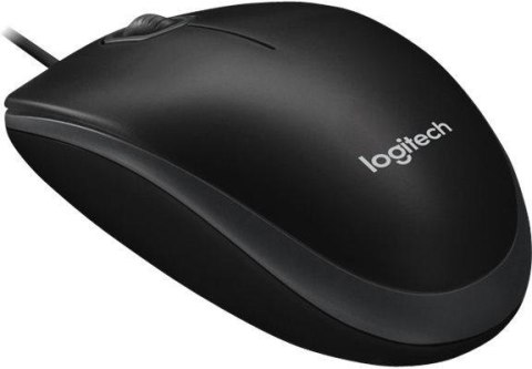 LOGITECH Mysz przewodowa Logitech B100 USB Optical Mouse