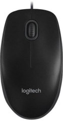 LOGITECH Mysz przewodowa Logitech B100 USB Optical Mouse