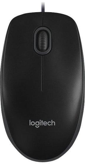 LOGITECH Mysz przewodowa Logitech B100 USB Optical Mouse