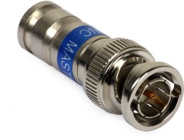 MASTER Złącze kompresyjne proste BNC 6 MASTER na przewód RG-6