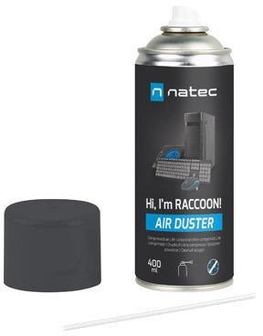 NATEC Sprężone powietrze Natec Raccoon Air 400ml