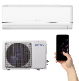 SEVRA Klimatyzator Split, Pompa ciepła powietrze- powietrze SEVRA PREMIUM SEV-12QP