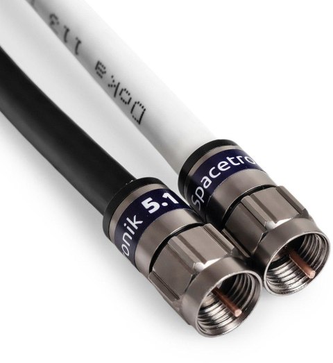 SPACETRONIK Wtyk F samokompresyjny Spacetronik Self Instal 6TD 5.1 - 50szt