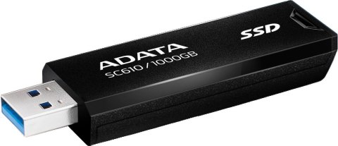ADATA Dysk zewnętrzny SSD Adata SC610 1000GB USB3.2A czarny