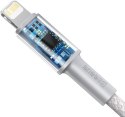 BASEUS KABEL USB-C / Lightning iPhone Baseus Cafule CATLGD-A02 2m 20W PD Quick Charging BIAŁY W OPLOCIE