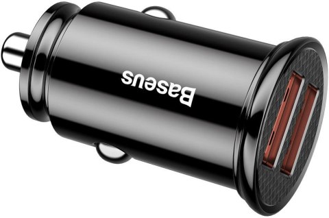 BASEUS ŁADOWARKA SAMOCHODOWA Baseus Circular CCALL-YD01 30W 5A 2x USB-A QC 3.0