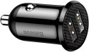 BASEUS ŁADOWARKA SAMOCHODOWA Baseus Grain Pro CCALLP-01 24W 4.8A 2x USB-A