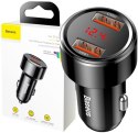 BASEUS ŁADOWARKA SAMOCHODOWA Baseus Magic CCMLC20A-01 45W 6A 2x USB-A QC 3.0
