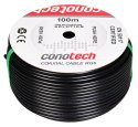 CONOTECH PRZEWÓD KONCENTRYCZNY NS100 TRI ŻELOWANY CZARNY - rolka 100m