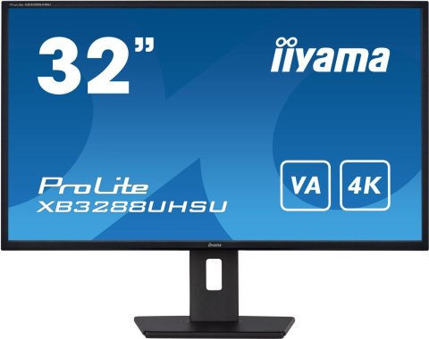 IIYAMA Monitor LED IIYAMA XB3288UHSU-B5 VA HDMI DisplayPort USB