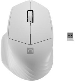 NATEC Mysz bezprzewodowa Natec Siskin 2 Bluetooth biały